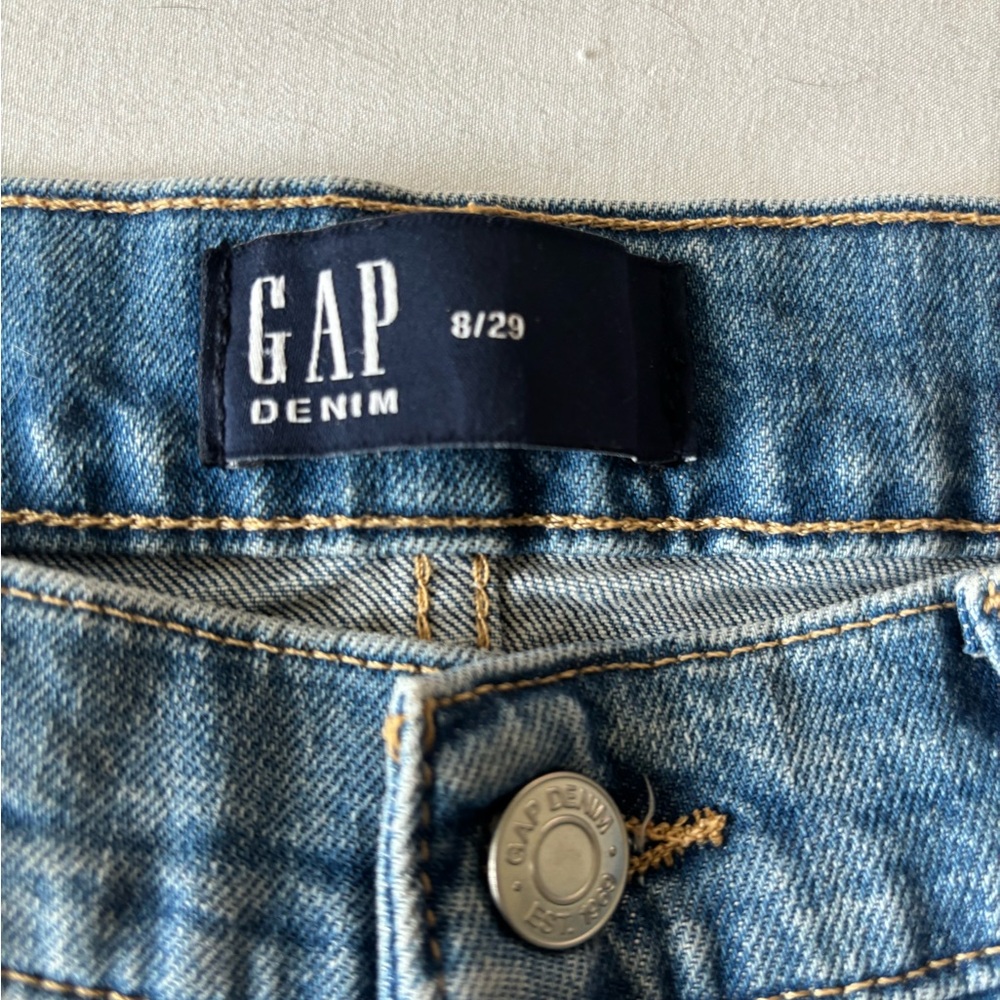 GAP Blue Denim Maxi Skirt - Picture 3 of 5